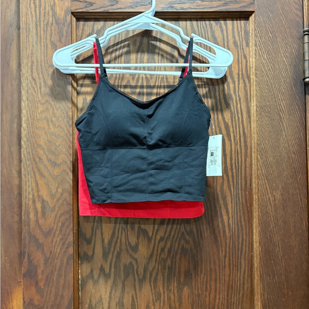 Streetwear Society Bundle of 3 Cropped Padded Tanks